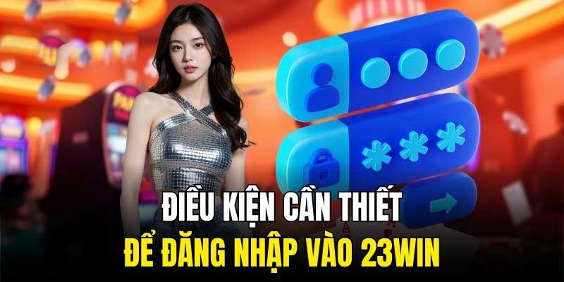 Điều kiện thực hiện đăng nhập 23win